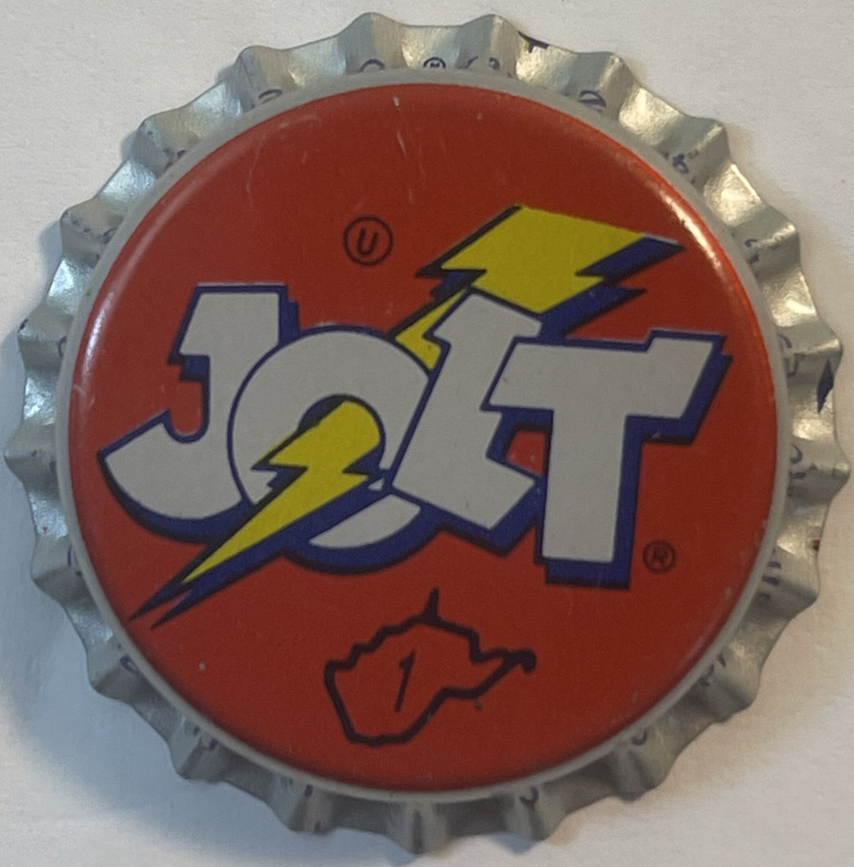 Vintage 🥤 Jolt Cola Lightning Bolt Bottle Cap — Rochester NY Soda Collectible