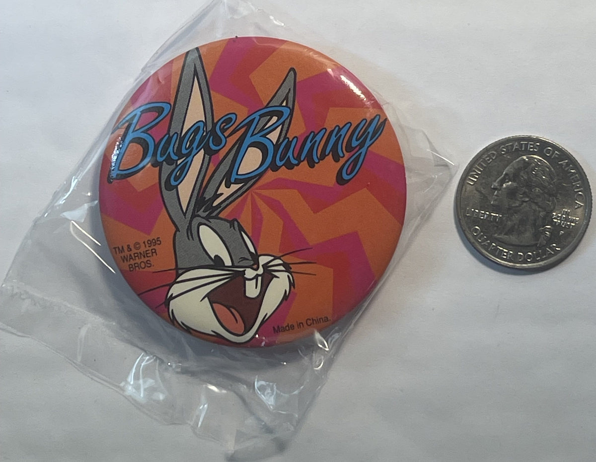 Vintage 1995 Bugs Bunny Looney Tunes Pin for Superfans