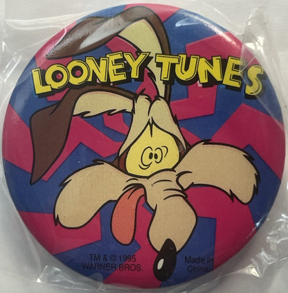 Vintage 1995 Looney Tunes Pin 📌 Wile E. Coyote, Unopened in Package!