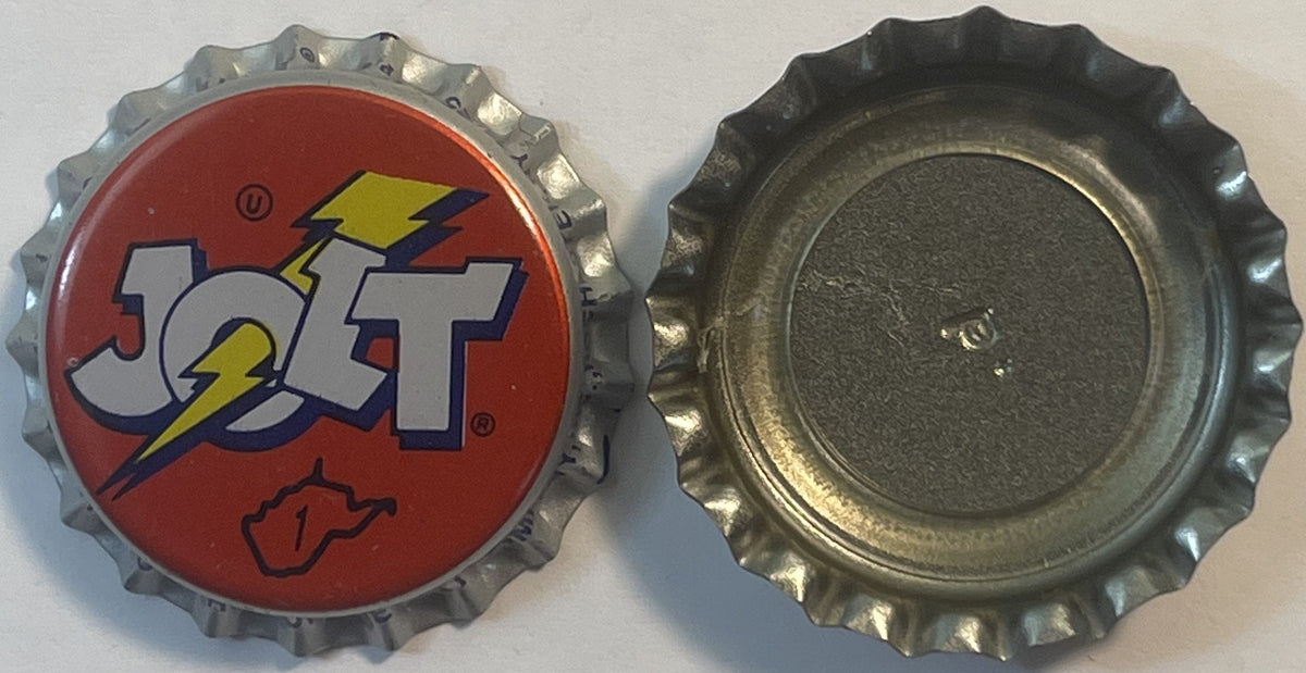 Vintage 🥤 Jolt Cola Lightning Bolt Bottle Cap — Rochester NY Soda Collectible