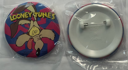 Vintage 1995 Looney Tunes Pin 📌 Wile E. Coyote, Unopened in Package!