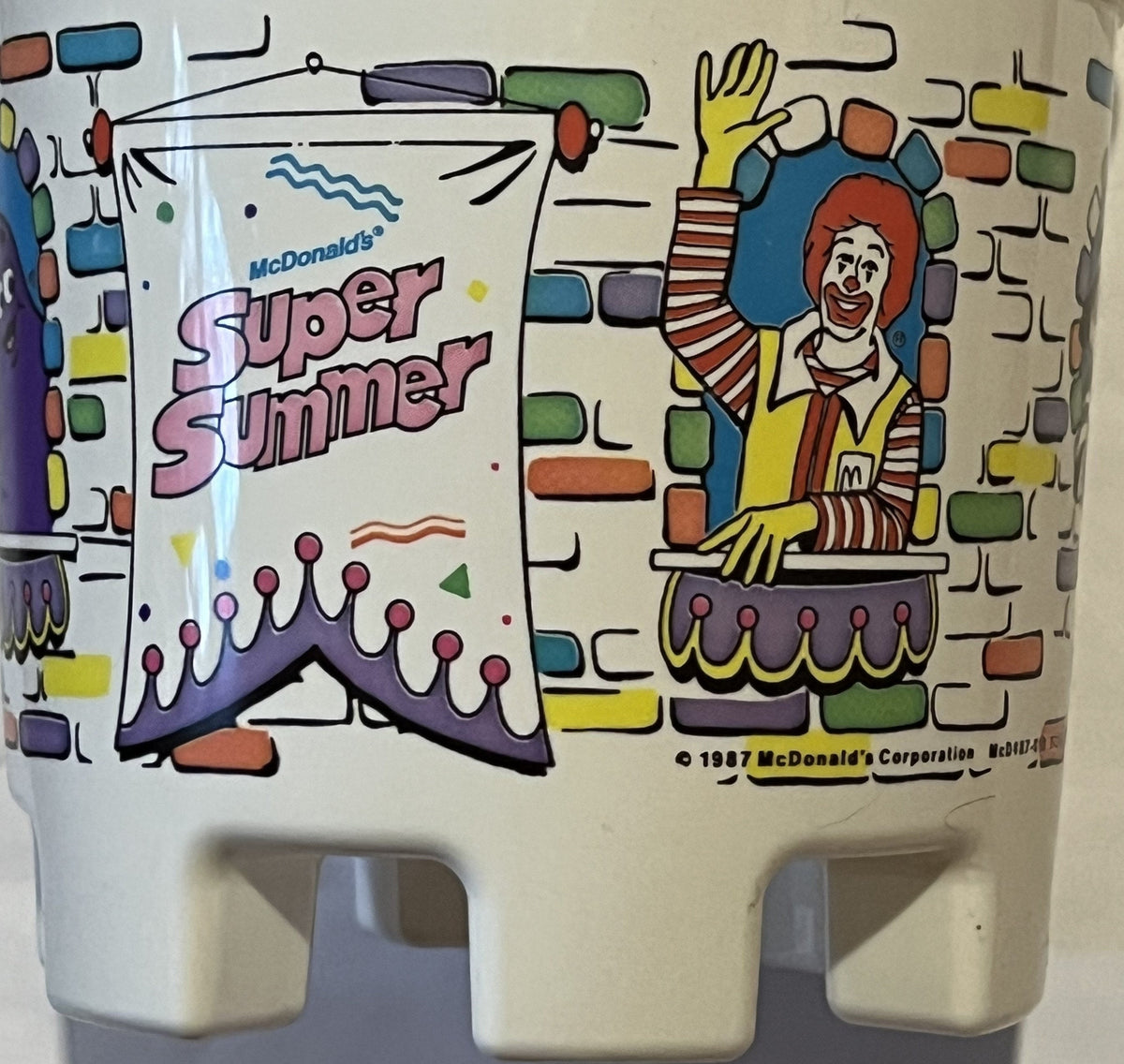 Vintage 1987 McDonald's Super Summer Sandcastle Pail Set 🏖️ Complete NOS Beach Toy