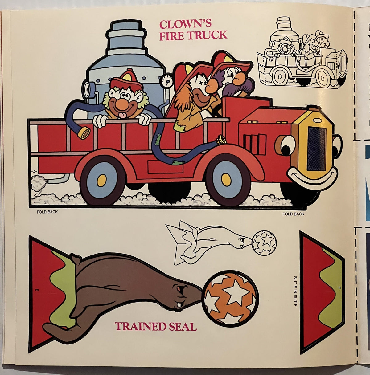 Vintage 1987 Disney Dumbo Press‑Out Book 🎪 McDonald’s NOS 8x8 VHS Era