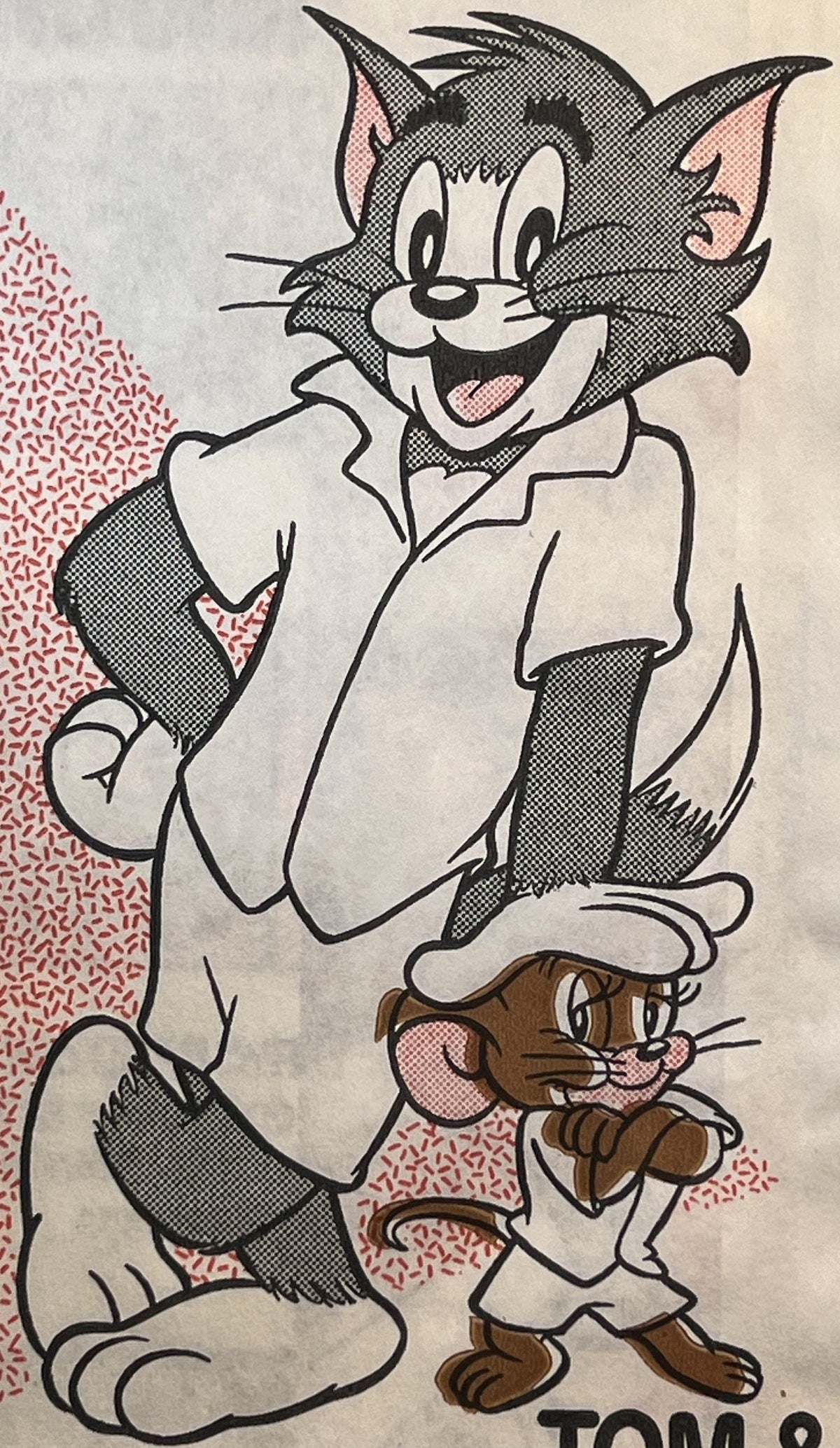 Vintage 1989 Tom & Jerry McDonald’s Happy Meal Bag 🎵💖 Droopy & Spike