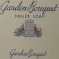 Very Rare Antique Early 1900s Garden Bouquet Toilet Soap Label ✨ Manhattan, NY