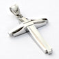 Gold Cross Mens Necklace Black 3 Layer Bars Boys Waterproof Stainless Steel Wheat Chain Catholic Crucifix Christ Orthodox Jesus