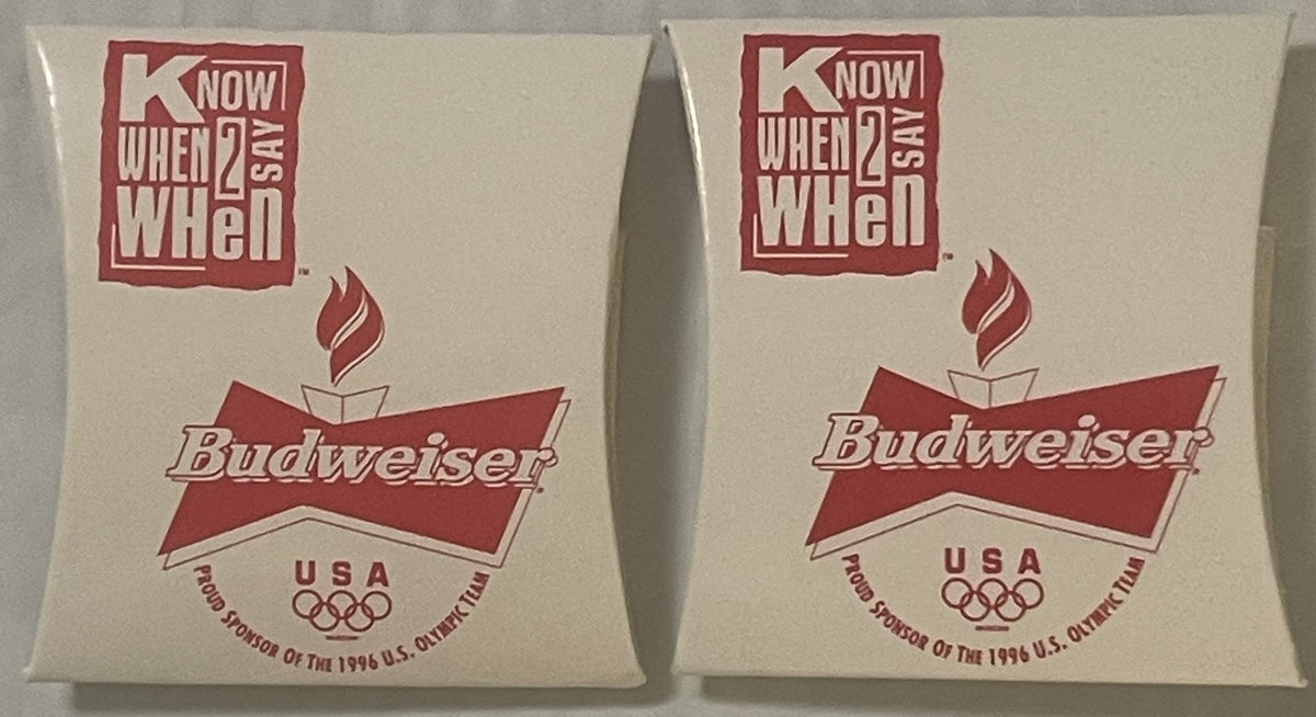 Vintage 1996 USA Olympics Budweiser Sewing Kit Unopened
