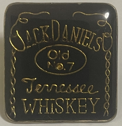Vintage Jack Daniel’s Old No. 7 Black Label Enamel Pin 🥃 NOS Tennessee