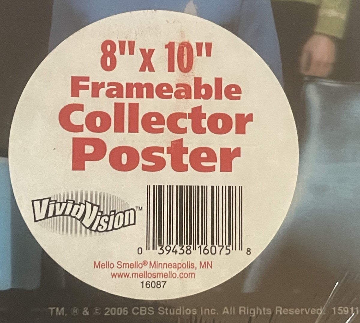 Vintage Star Trek 40th Anniversary 3D Collector Poster 🖖 Sealed 2006 VividVision NOS