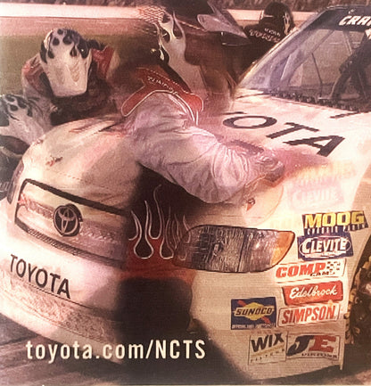 2005 NASCAR Winston Craftsman Truck Series Team Toyota Tundra 3D Hologram Card! 🃏
