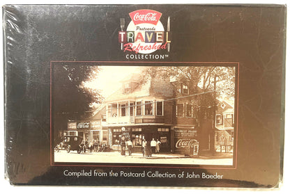Vintage 🥤 Unopened 1990s Coca‑Cola “Travel Refreshed” Postcard Set (NOS) – John Baeder Collection