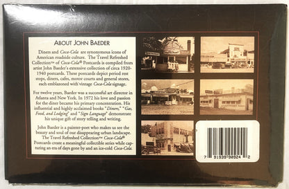 Vintage 🥤 Unopened 1990s Coca‑Cola “Travel Refreshed” Postcard Set (NOS) – John Baeder Collection