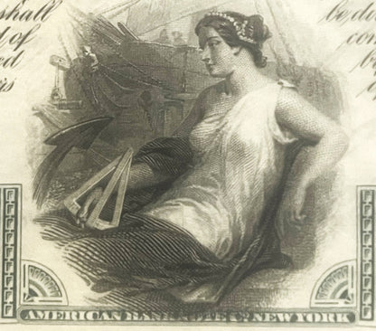 Antique 1910s-1920s Titanic International Mercantile Marine Stock Certificate 🚢 Green, White Star Line