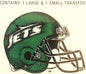 Vintage New York Jets Temporary Tattoos Nostalgic Gift