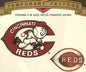 Vintage 1992 MLB Cincinatti Reds Temporary Tattoos ✨ Mr. Red Fan Memorabilia!