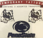 Vintage 1994 NCAA College Football Penn State Nittany Lions Temporary Tattoos ⚾