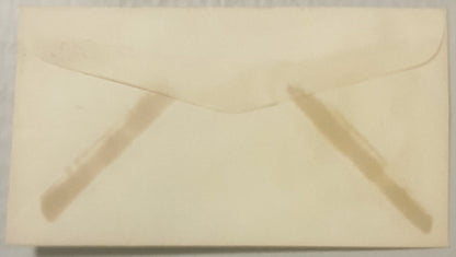 Vintage 1961 Civil War Centennial Series Jefferson Davis Stamped Envelope, Fort ✉️