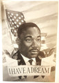 Vintage 1960s MLK Martin Luther King Memorial Postcard Large 9x6 NOS Sum Ho Bun Lee DC 🃏
