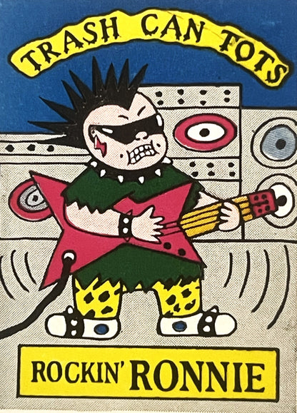 Vintage 1980s Trash Can Tots Stickers Madballs and Garbage Pail Kids Inspired 1 ✨