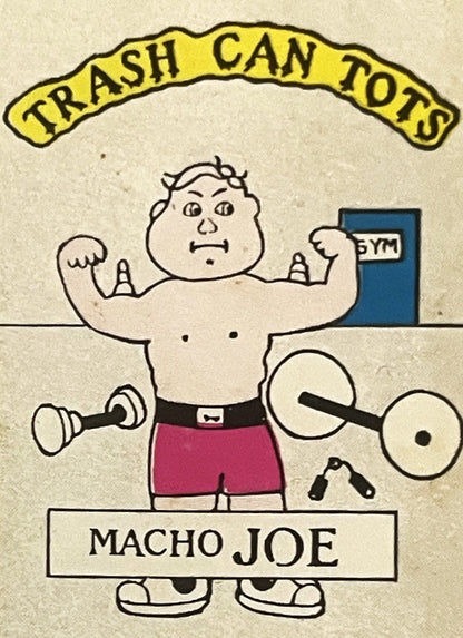 Vintage 1980s Trash Can Tots Stickers Madballs and Garbage Pail Kids Inspired 4 ✨