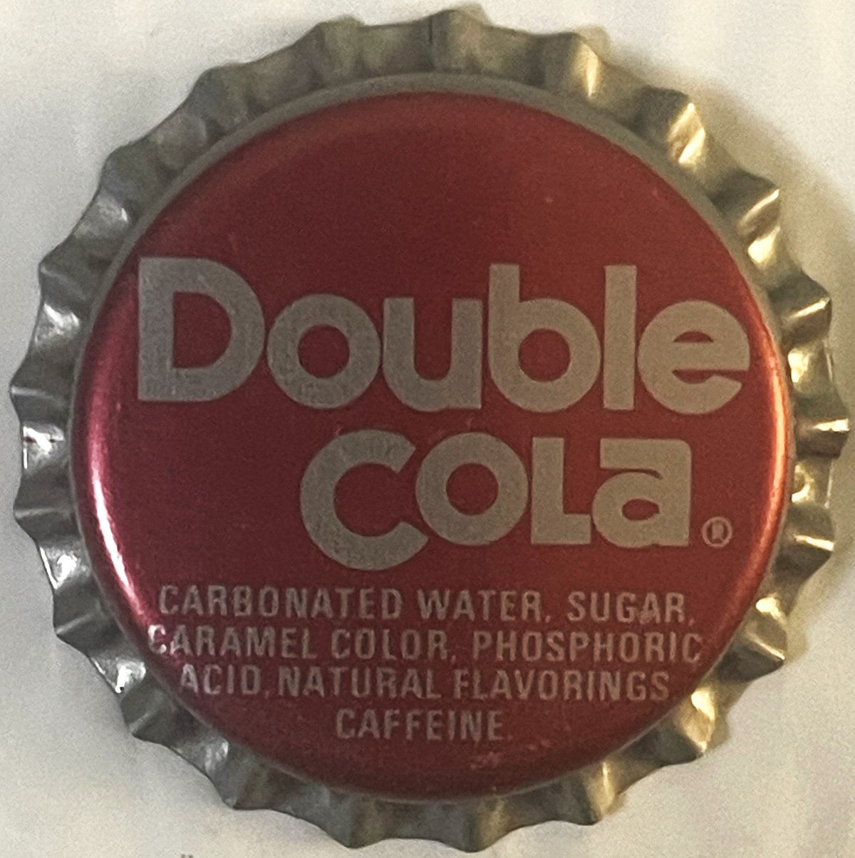 Vintage 1970s NOS Double Cola Bottle Cap — Seven Up Bottling Hagerstown MD 🥤
