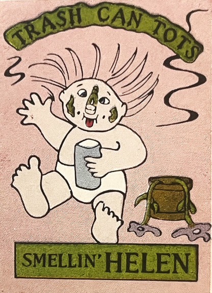 Vintage 1980s Trash Can Tots Stickers Madballs and Garbage Pail Kids Inspired 5 ✨