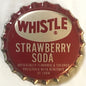 Vintage 1970s Whistle Strawberry Soda Bottle Cap from Tampa Florida