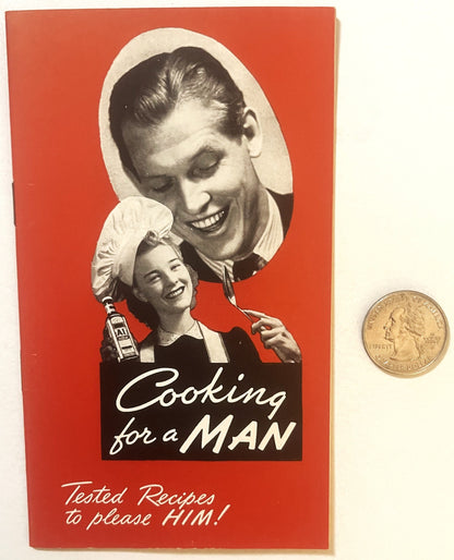 Vintage 1941 "Cooking for a Man" A·1 Sauce Print 📖 Heublein Hartford Advertising