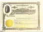 Antique Dunsmore Business College Stock Certificate from 1900s