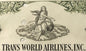 Vintage 1961 TWA Trans World Airlines 1000 Dollar Bond Howard Hughes Era Jet Age Debenture 📜