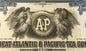 Vintage A&P Stock Certificate 💙 Great Atlantic & Pacific Tea Co. Blue 1950s–1970s
