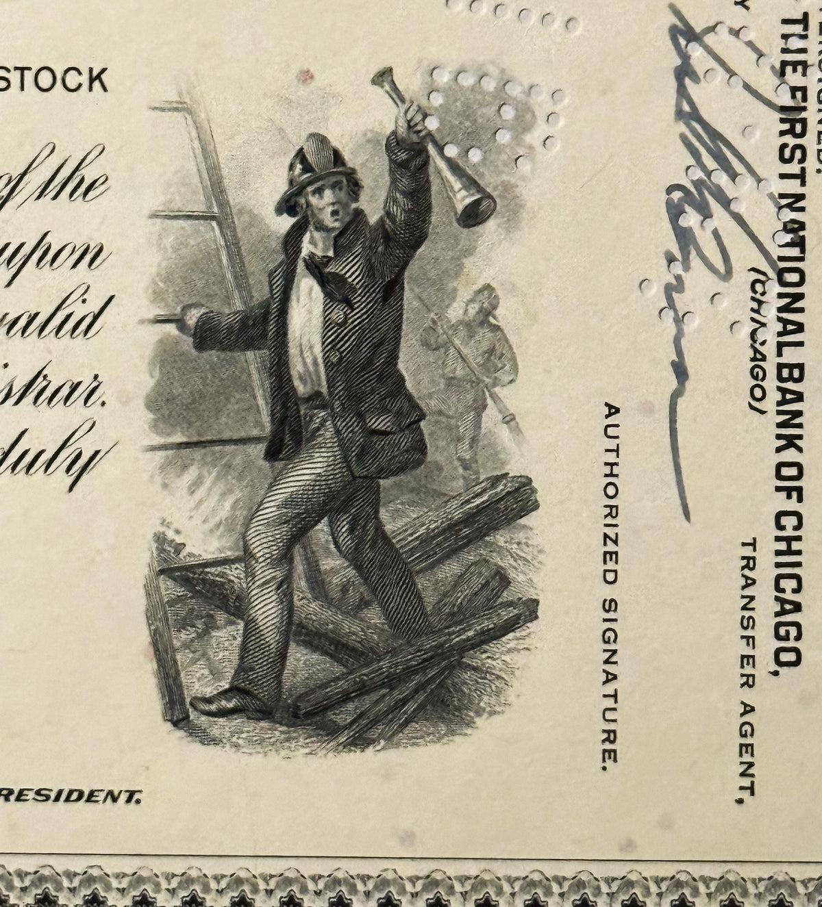 Vintage 1950s Home Insurance Company Stock Certificate Discovered