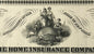 Vintage 1950s Home Insurance Company Stock Certificate Discovered