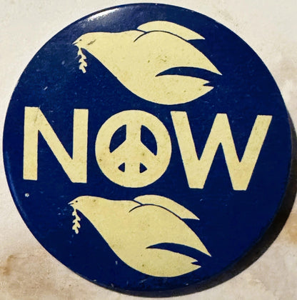 Vintage 1960s Vietnam War Peace & Protest Pin Set – 5 Button Combo 🕊️ ✌️