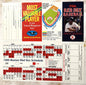 Vintage 1986 Wade Boggs Boston Red Sox Schedule Ticket Order Form Bank of Boston ⚾