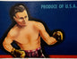 Antique 1930s Puggy Crate Label 🥊 Boxing Pugilist Americana, Unfilled Stock Imprint Panel