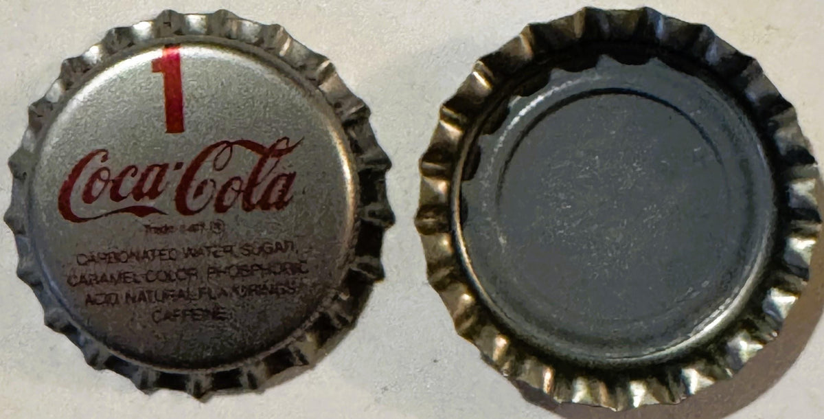 Vintage 1970s Coca‑Cola Swirl Logo Bottle Cap — Campbellsville, Kentucky 🍾