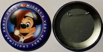 Retro Vintage 2000 Disney Mickey Mouse Party Event Pin 📌 Limited Edition Xmas!