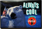 Vintage 1993 Coca Cola Polar Bear Pin NOS Advertising Mascot Enamel Badge 🥤