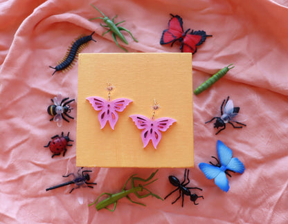Pink on Pink Butterfly