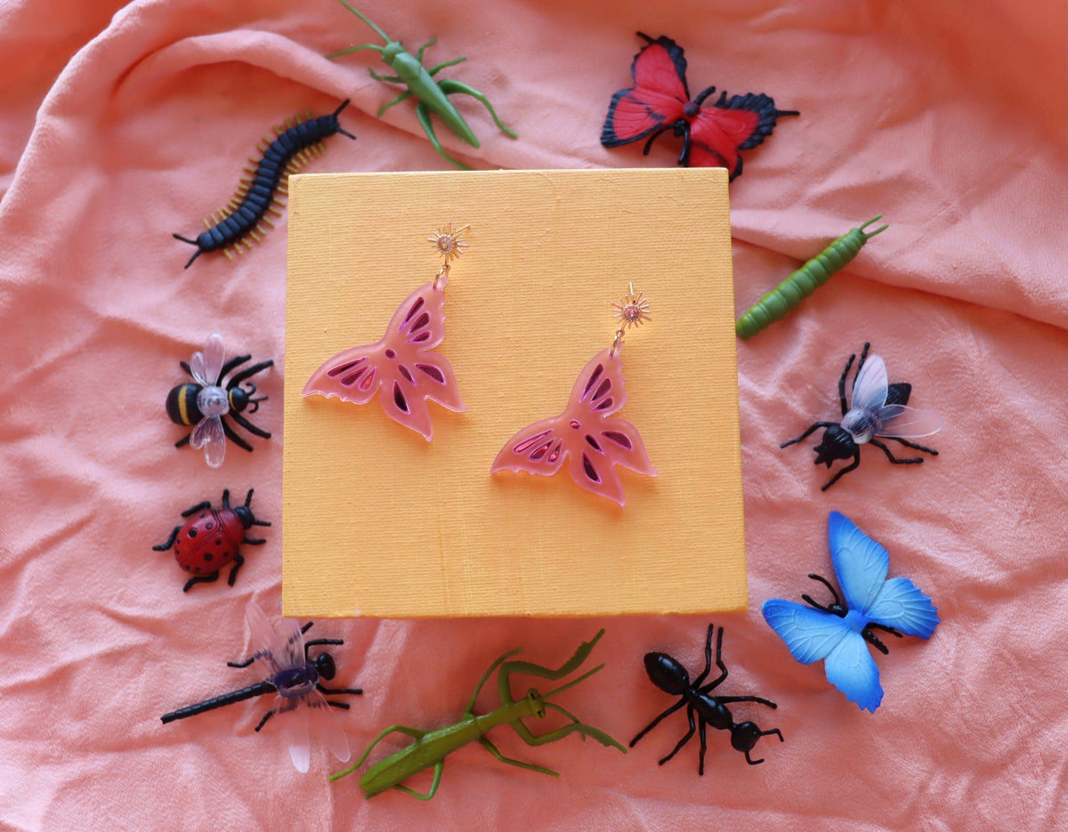 Pink on Pink Butterfly