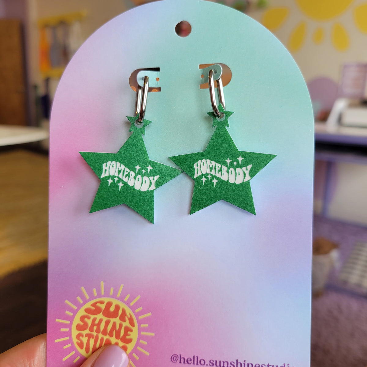 Homebody Star Earrings