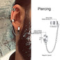 Earrings For Men Unisex Cuff For Pierced or Unpierced Ears.