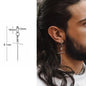 Earrings For Men Unisex Cuff For Pierced or Unpierced Ears.