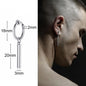 Earrings For Men Unisex Cuff For Pierced or Unpierced Ears.