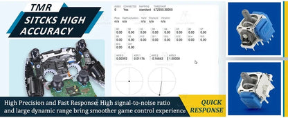 TMR Joystick Replacement Kit | No-Drift Analog Sensor Upgrade for PS5, PS4, and Xbox Controllers