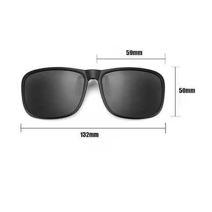 Unisex Clip-On Polarized Sunglasses | UV Protection