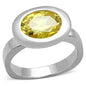 LOS751 - Silver 925 Sterling Silver Ring with AAA Grade CZ  in Topaz