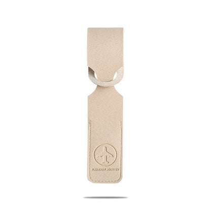 PU Leather Luggage Tag | Creative ID Address Holder for Suitcases and Travel
