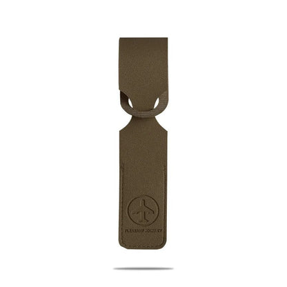 PU Leather Luggage Tag | Creative ID Address Holder for Suitcases and Travel